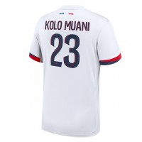 Fotbalové Dres Paris Saint-Germain Randal Kolo Muani #23 Venkovní 2024-25 Krátký Rukáv